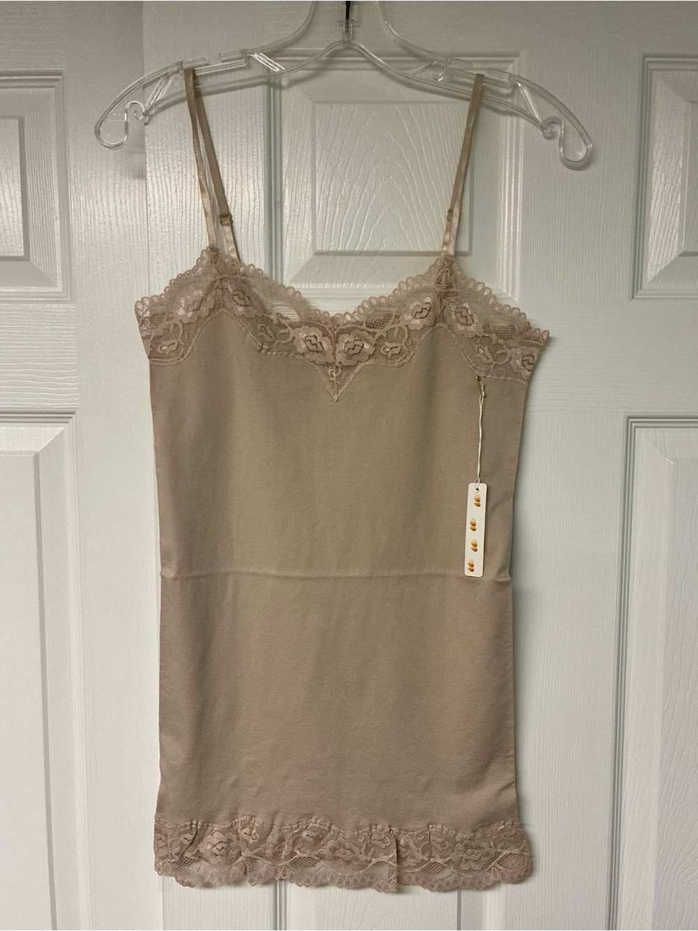 NWT Seamless Camisole, Med Tan, Poof Apparel, Size M/L